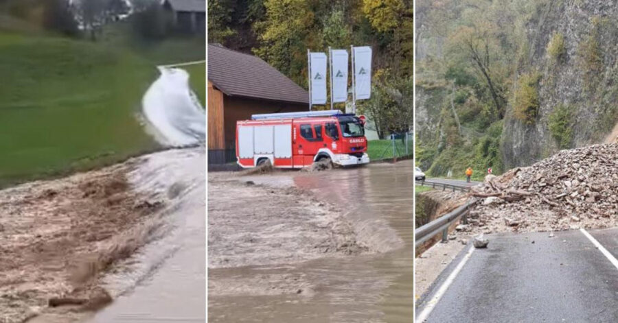 Nevrijeme pogodilo Sloveniju brojna mjesta odsječena BN