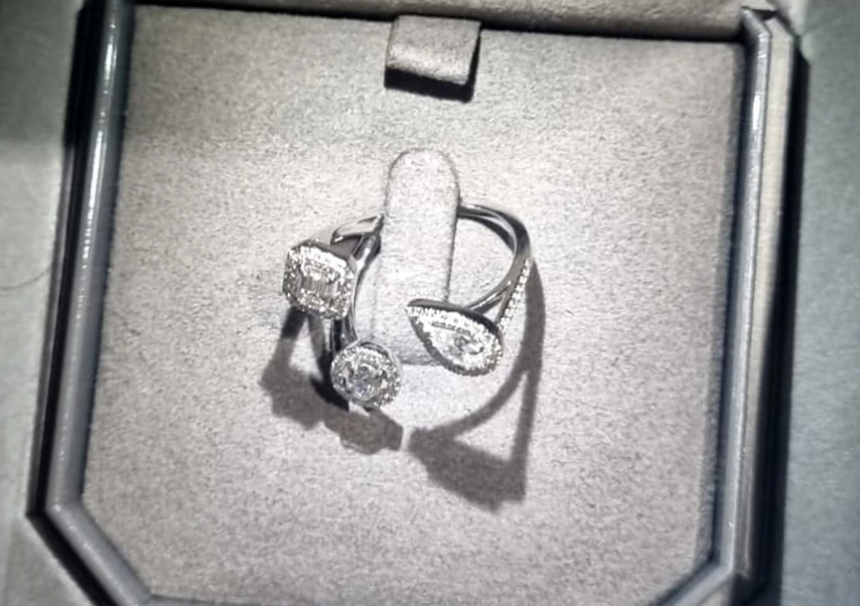 Покушао да прошверцује дијамантски прстен вредан 8.500 евра