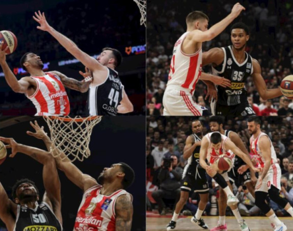 Košarkaši Zvezde savladali Partizan u vječitom derbiju