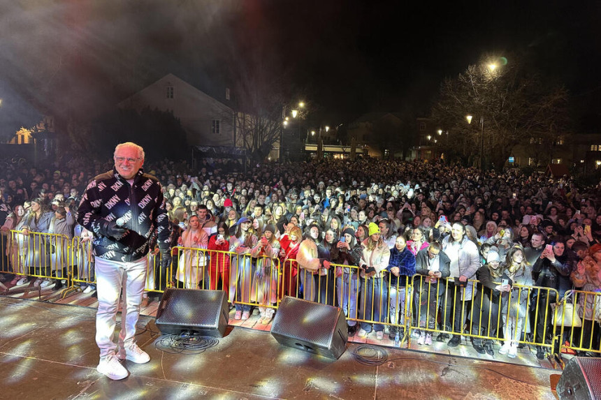Željko Samardžić održao koncert na  Cetinju