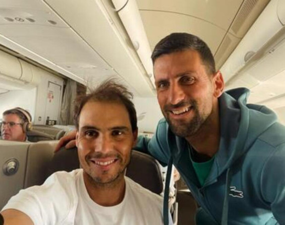 Đoković objavio sliku sa Nadalom, putuju u Ameriku