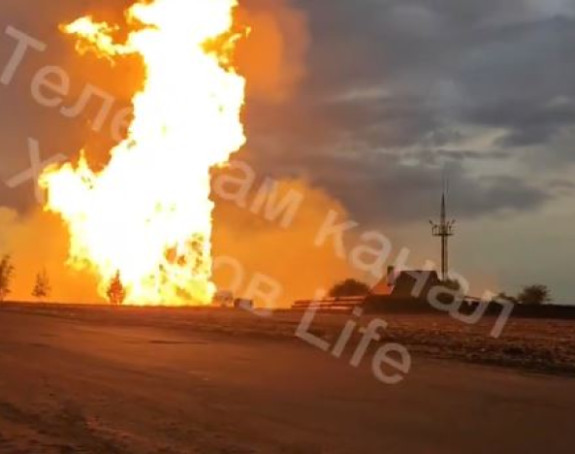 Експлодирао је гасовод на истоку Украјине (ВИДЕО)