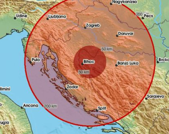 Снажан земљотрес погодио Хрватску, осјетио се и у БиХ