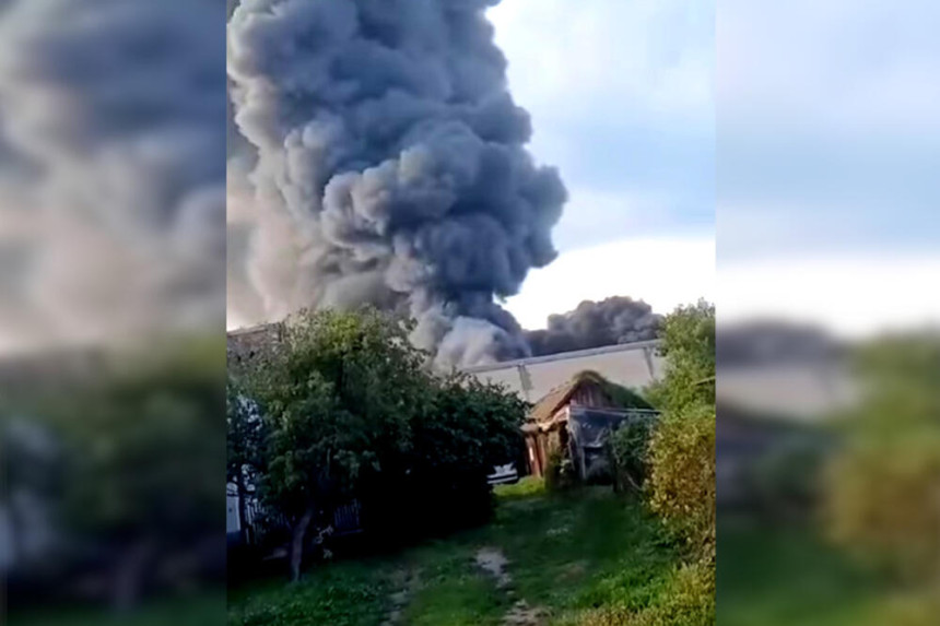 Požar u fabrici u Požarevcu, vatra zahvatila pogone
