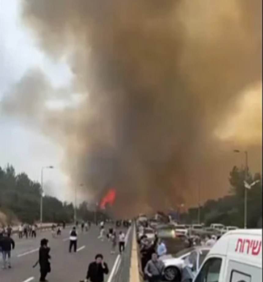 Kod Jerusalima bukti veliki požar, Palestina ponudila pomoć