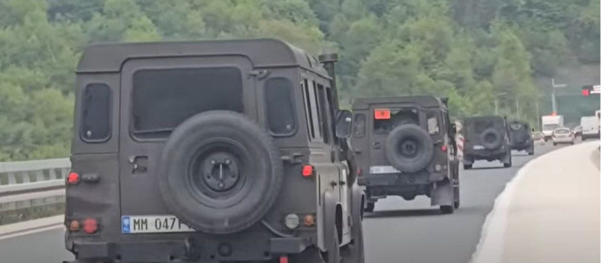 Albanska i Turska vojska krstari našim putevima (VIDEO)