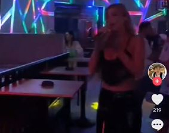 Српска пјевачица наступала у клубу пред 15-так људи