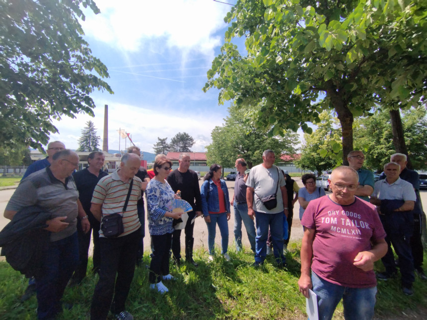 Протест радника у Бањалуци: Траже уплату доприноса