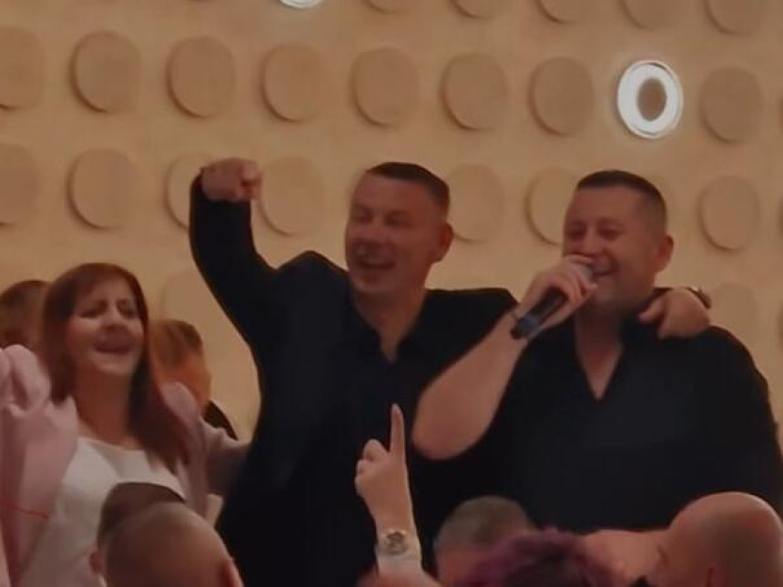Nešić organizovao feštu povodom izlaska iz pritvora (VIDEO)