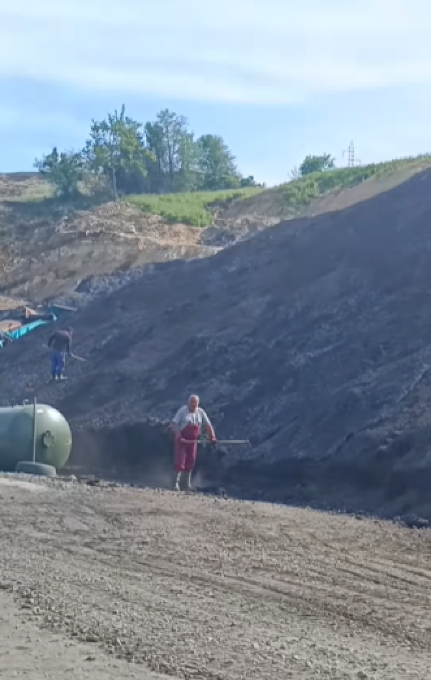 Zabrinjavajući snimak iz Bukove Kose - Gori lignit
