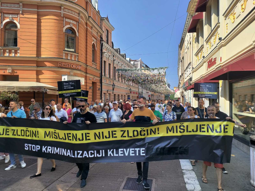 Мета на чело: 206 кривичних пријава за клевету у Српској