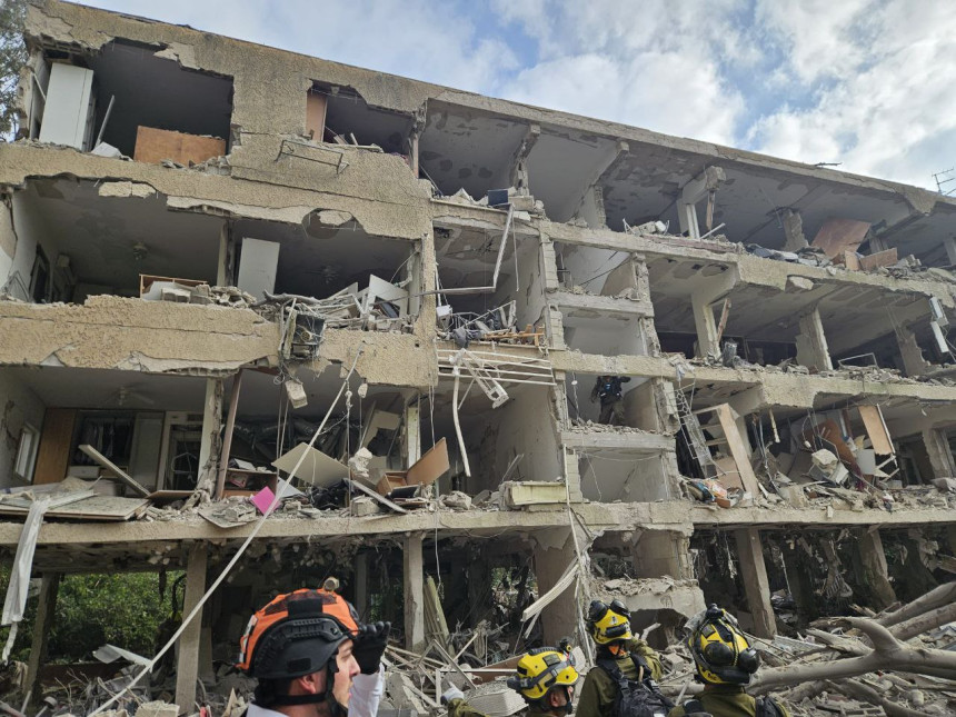 Masovni napadi: Razoreni dijelovi Haife i Tel Aviva