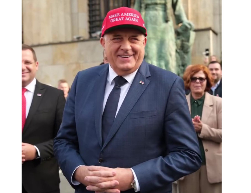 Додик наставио у свом стилу према Трампу: Прииими меее!
