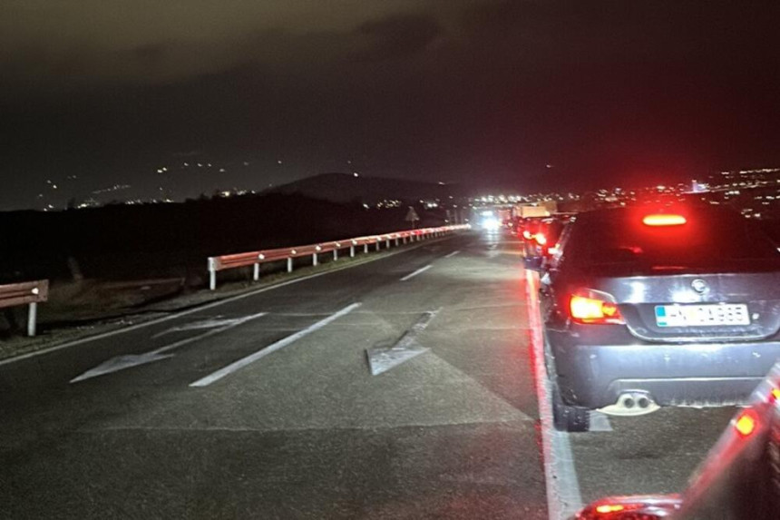 Teška saobraćajna nesreća na putu Podgorica - Cetinje