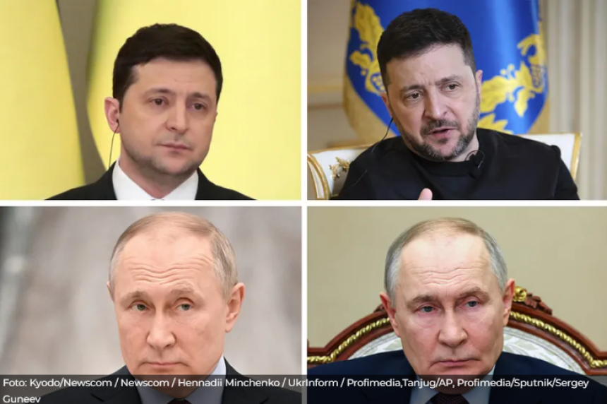 Четири године рата промијениле Путина и Зеленског