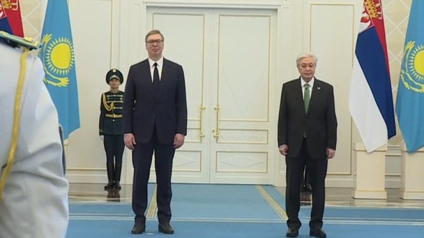 Najviše odlikovanje Kazahstana za predsjednika Srbije