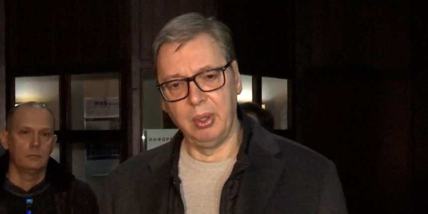 Vučić posjetio Dačića u bolnici