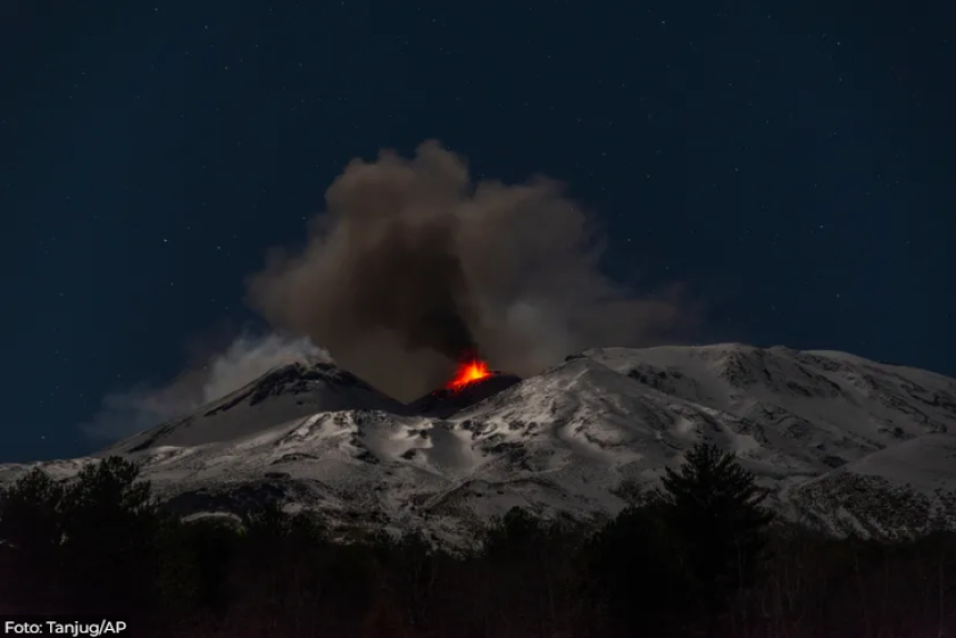 Снажан земљотрес погодио Сицилију, епицентар на вулкану