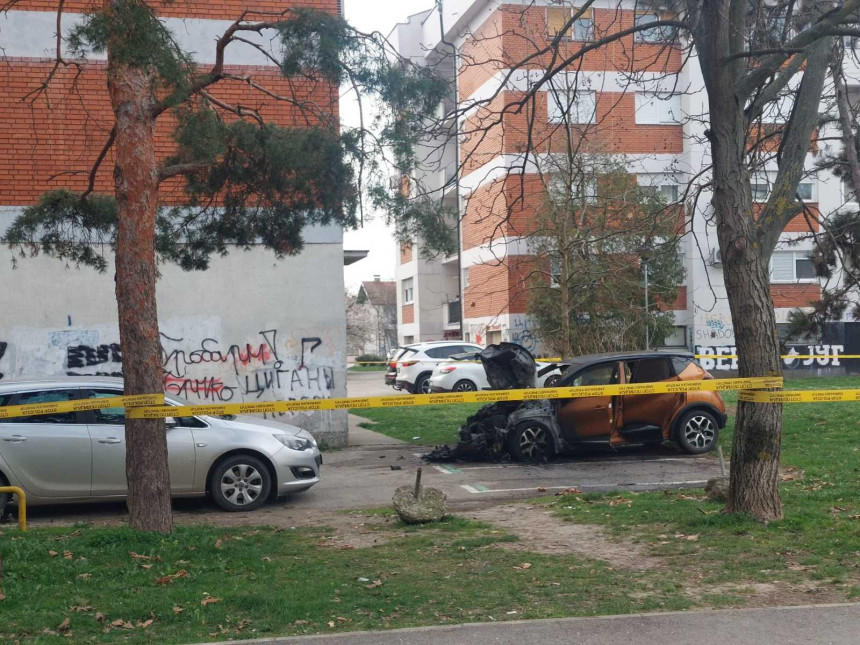 Четврта паљевина: Запаљено возило докторице у Брчком