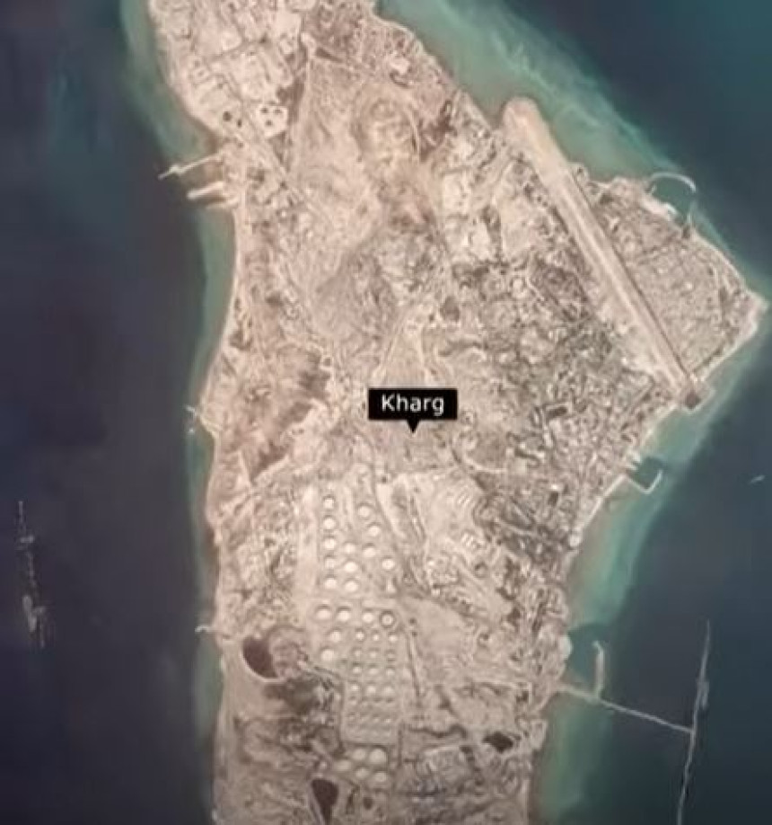 Американци гађали острво Харк, кључно нафтно чвориште