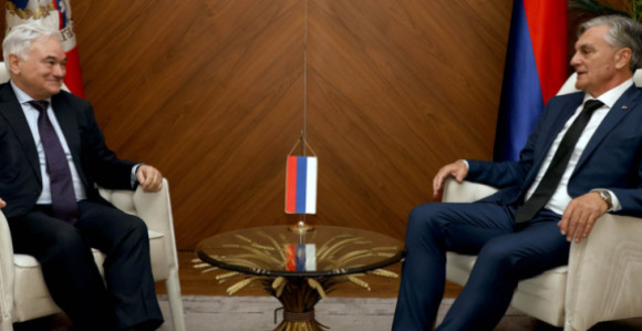 Karan srdačno sa ambasadorom Njemačke u Banjaluci