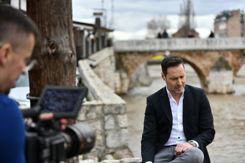 Пеђа Јовановић снимао спот на улицама Сарајева