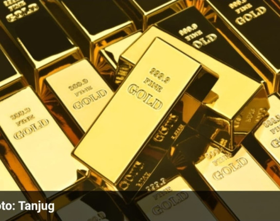 Pala cijena zlata i na putu je najvećeg nedeljnog pada