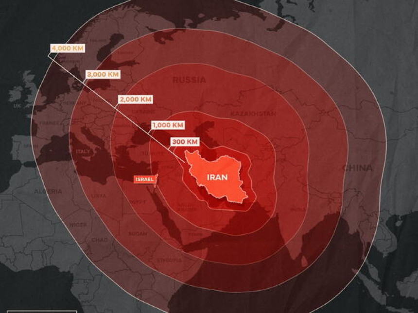 Iranski projektili mogu pogoditi Evropu i Britaniju