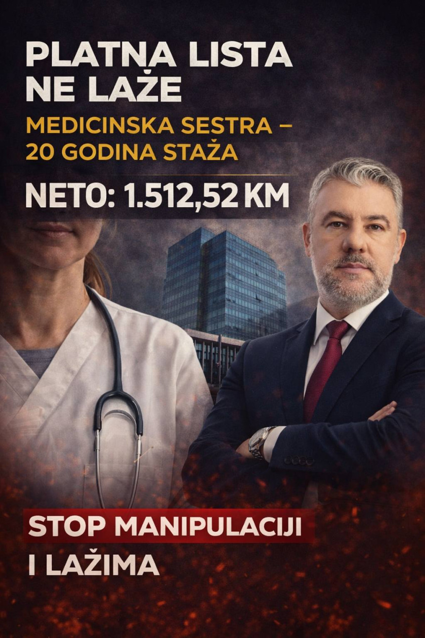 Шеранићу деманти опет: Траже да објави своју платну листу