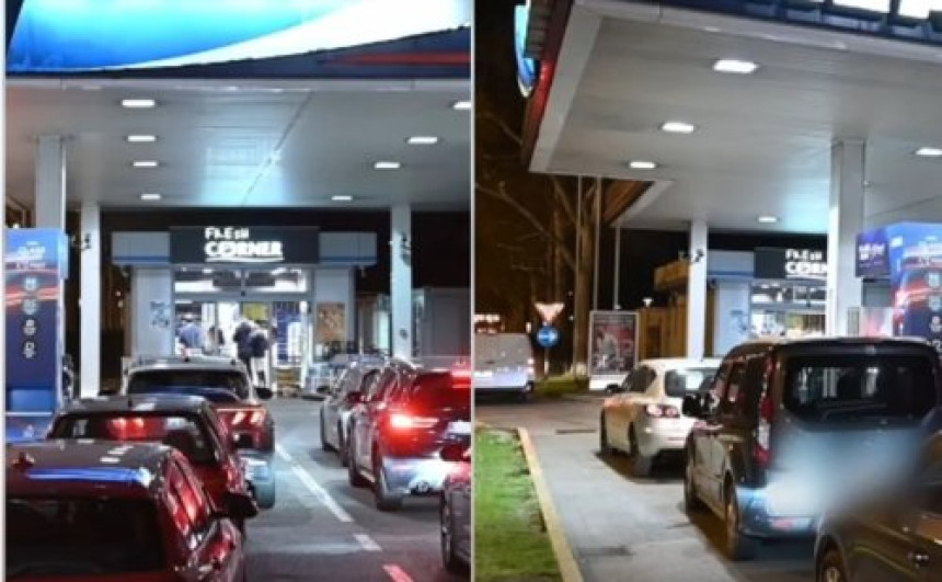 Грађани у колонама чекају на гориво, цијене скачу у ХР