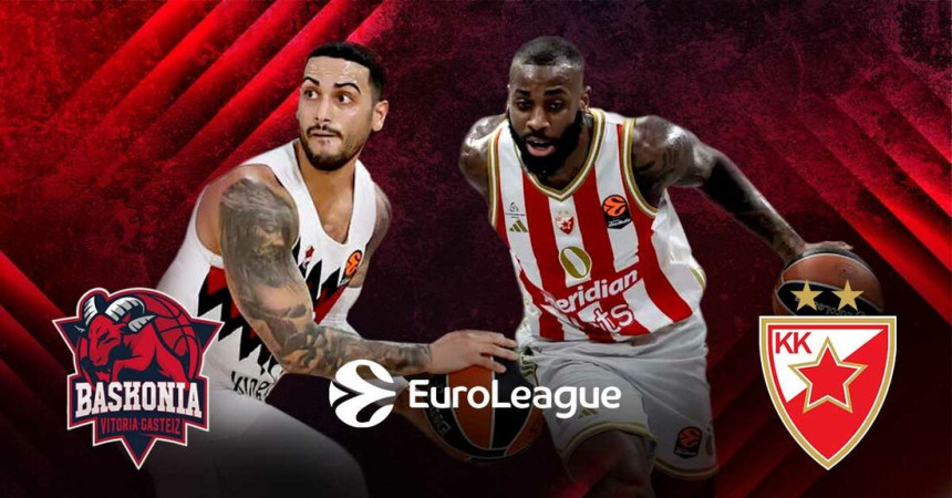 Кошаркаши Црвене звезде побиједили Басконију