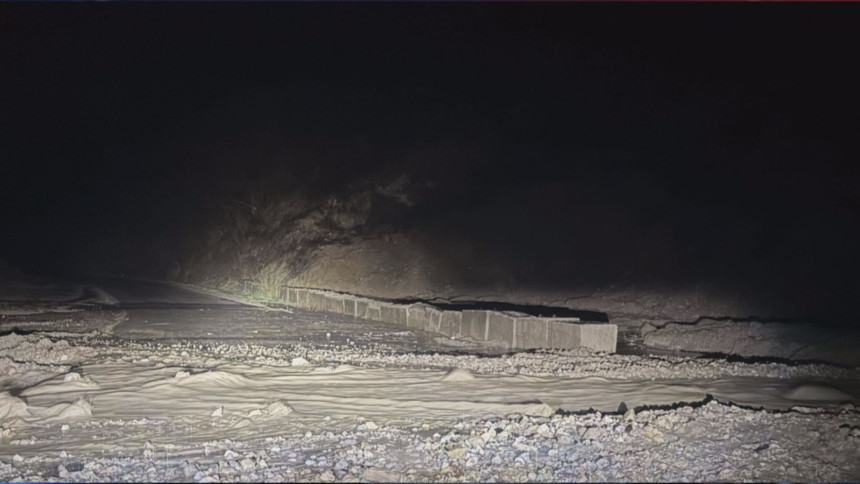 Zbog snijega na pojedinim putevima saobraćaj u prekidu