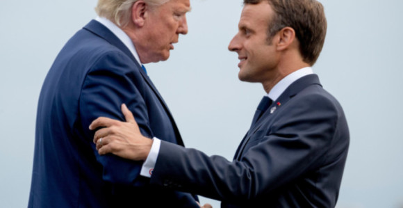 Макрон одбацио Трампове коментаре као непримјерене