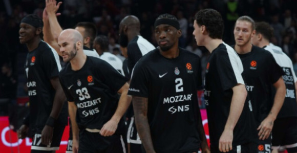 Košarkaši Partizana poraženi od Efesa u 36. kolu Evrolige