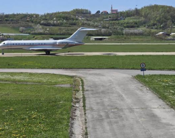 Avion kojim je letio Trampov sin ponovo doletio u Banjaluku