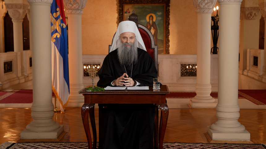 Patrijarh služio na Vaskrs liturgiju u Pećkoj patrijaršiji