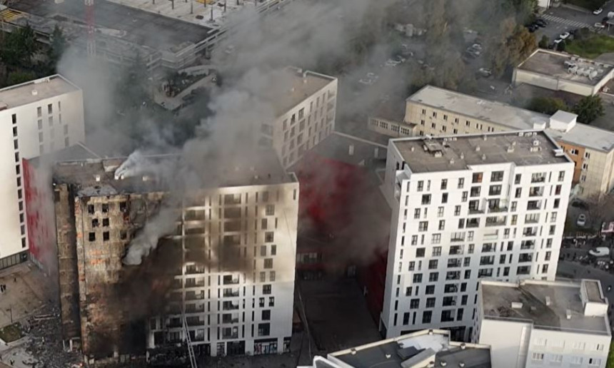 Haos u Tirani: Soliter izgorio, 11 osoba povrijeđeno