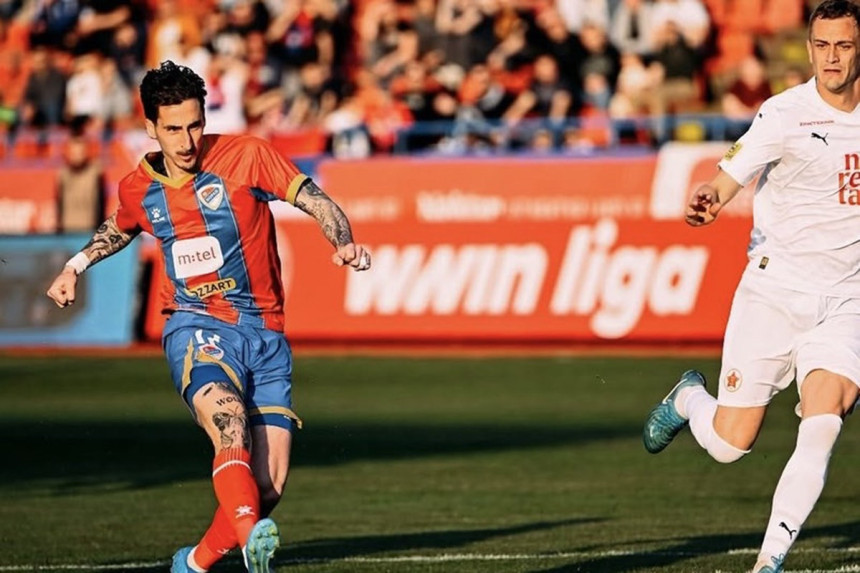 Borac ispustio dva gola prednosti protiv Veleža u Banjaluci