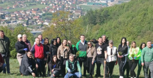 Akcija pošumljavanja na lokalitetu Gornji Kotorac – Ilinjača