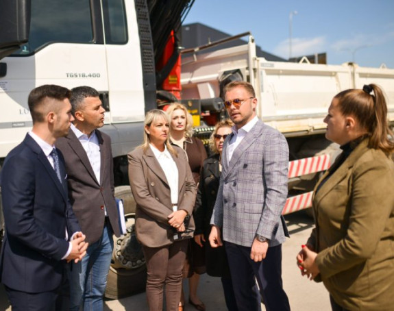 Gradonačelnik obišao radove na izgradnji vodovoda "Tunjice 1 i 2"