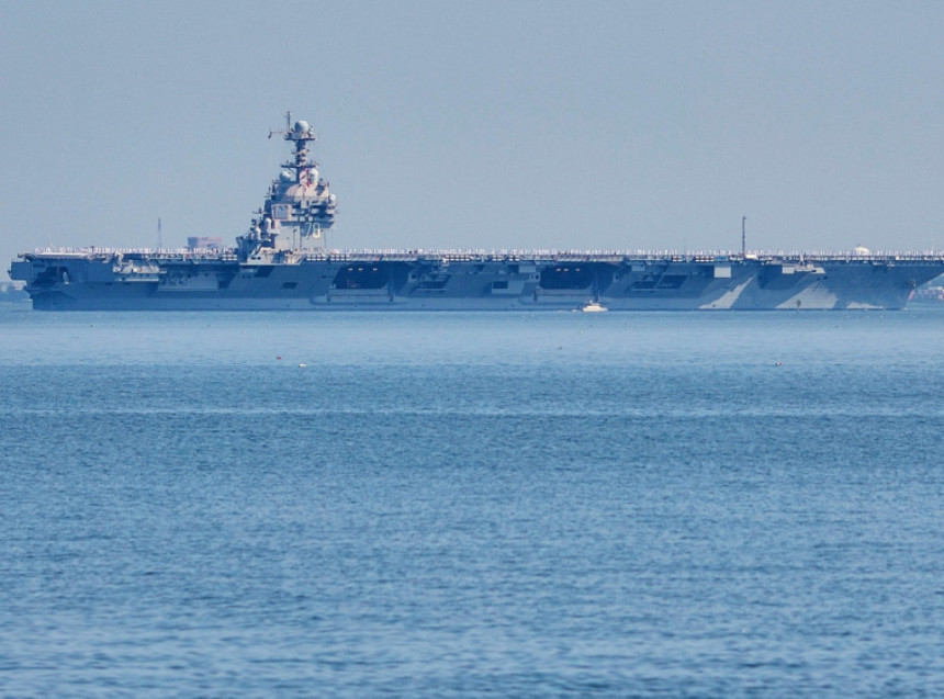 Nosač aviona "Džerald R. Ford" vraća se u Ameriku