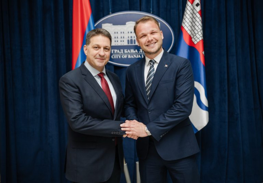 Stanivuković ugostio Bibasa: Pokazao mu brojne projekte