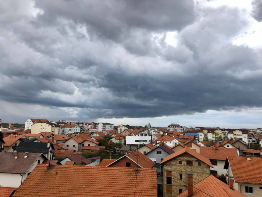 Данас нестабилно вријеме: Пљускови, киша и сунце