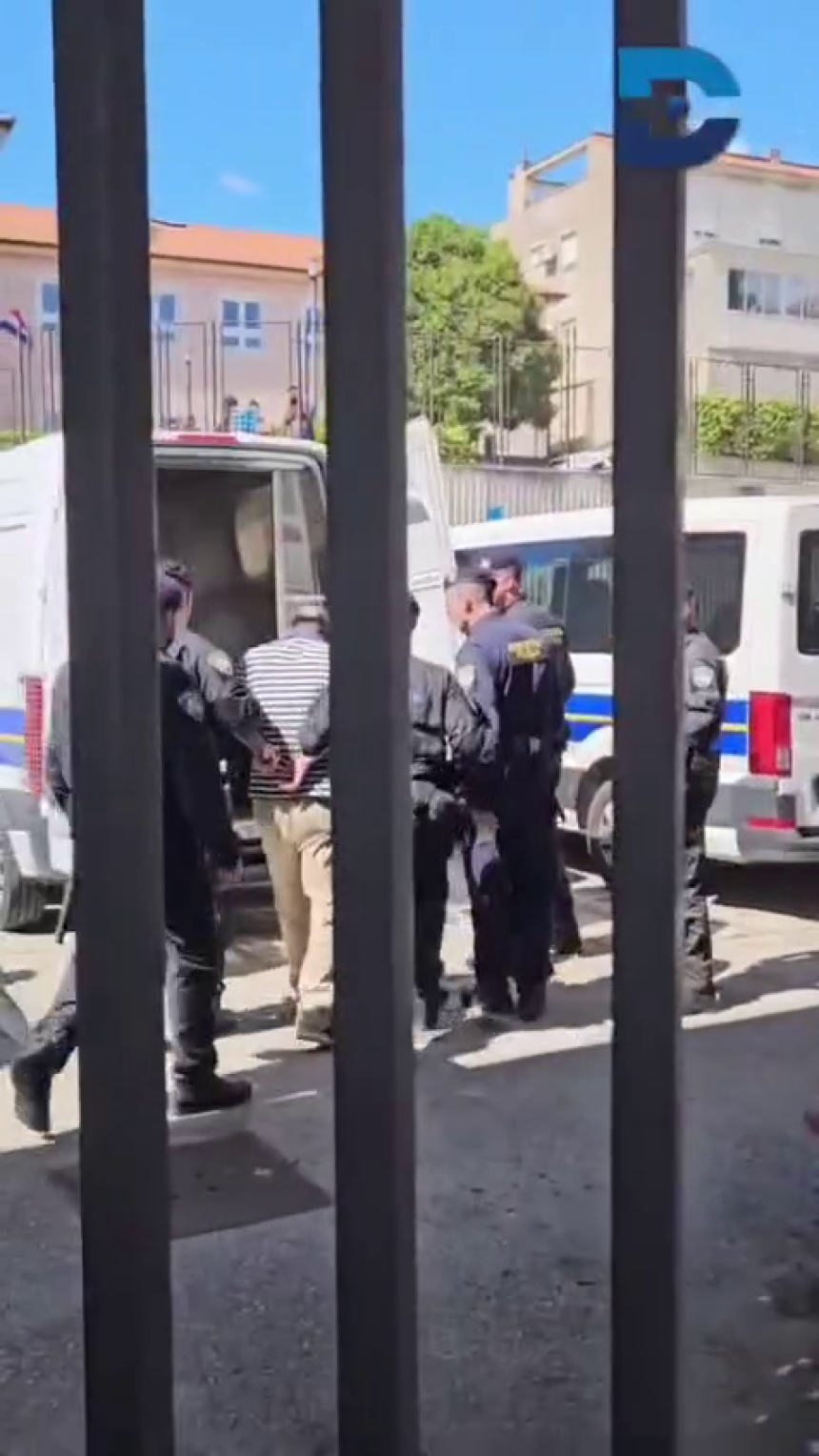 Objavljen snimak privođenja Kristijana Aleksića (VIDEO)