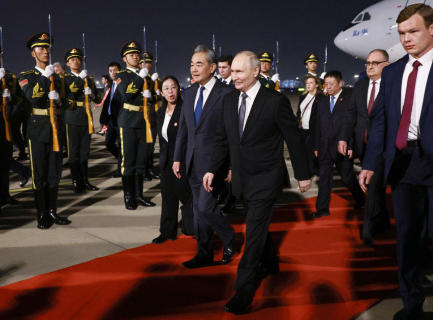 Путин допутовао у дводневну радну посјету Пекингу