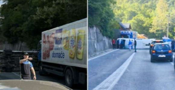 Povrijeđeno pet osoba na putu Jablanica - Konjic
