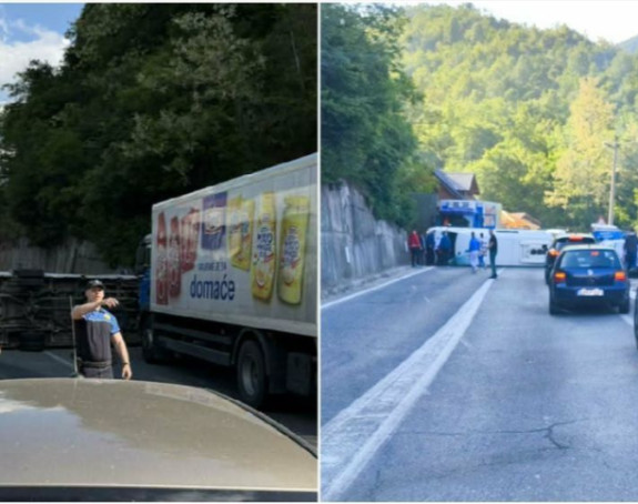 Povrijeđeno pet osoba na putu Jablanica - Konjic