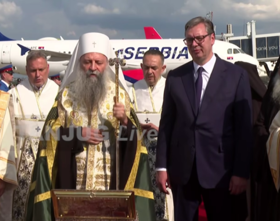 Časni Pojas Presvete Bogorodice stigao u Beograd