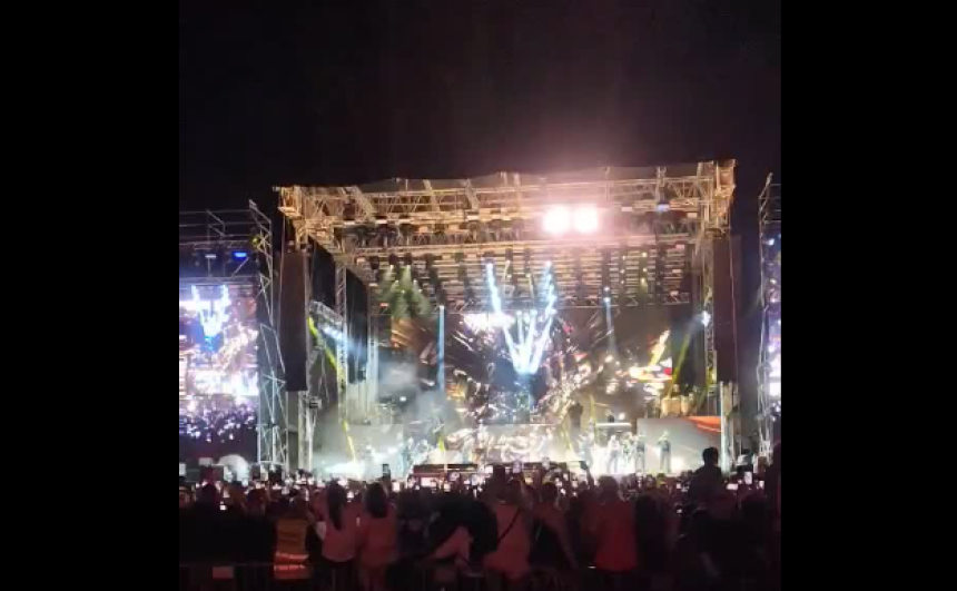 Prekinut koncert Riki Martina u Crnoj Gori, bačen suzavac