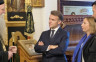Макрон у друштву Милатовића посјетио Цетињски манастир